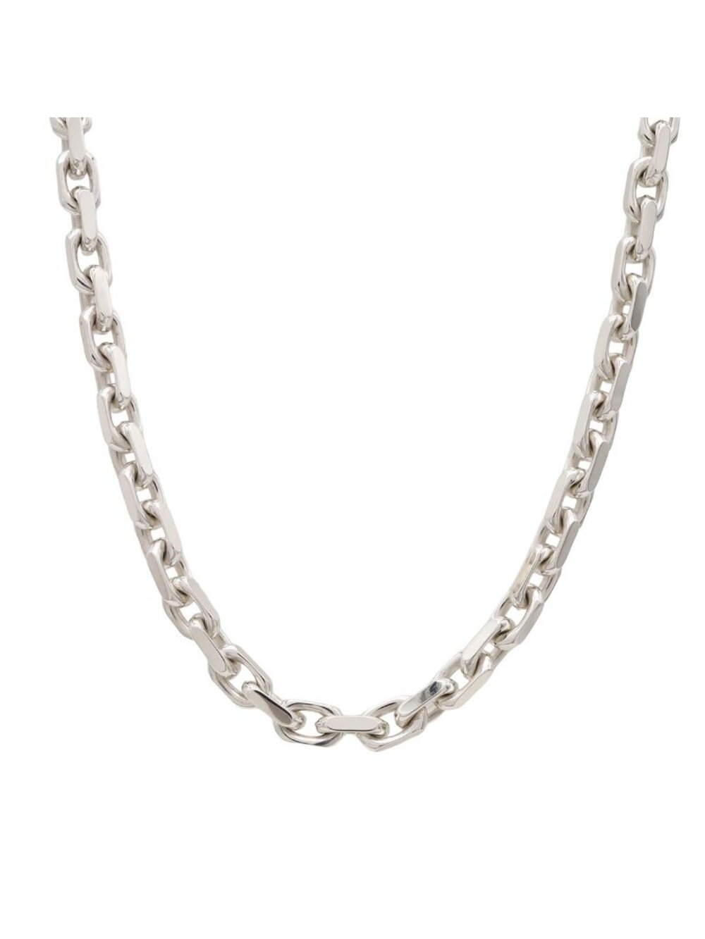 Tiffany & Co 1837 Makers Chain Necklace Silver